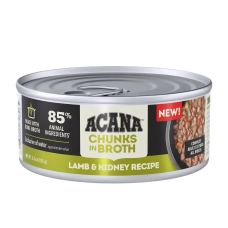 Acana  Canned Food Chunks In Broth Lamb & Kidney 155g